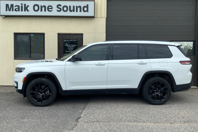 2024 Jeep Grand Cherokee with premium UV protection tint in North Bay